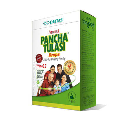 Amrrut Pancha Tulasi Drops 15ml